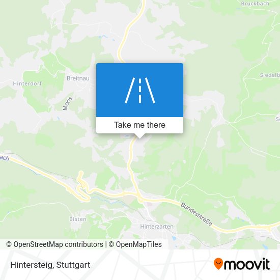 Карта Hintersteig