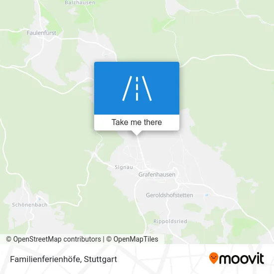 Карта Familienferienhöfe