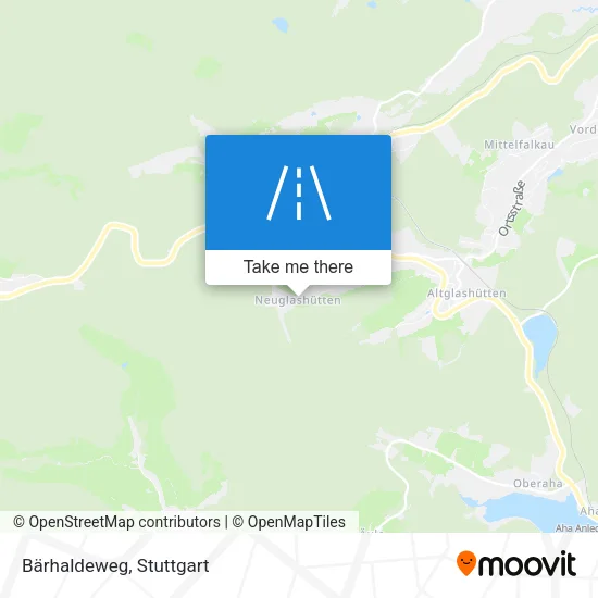 Карта Bärhaldeweg
