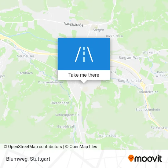 Карта Blumweg