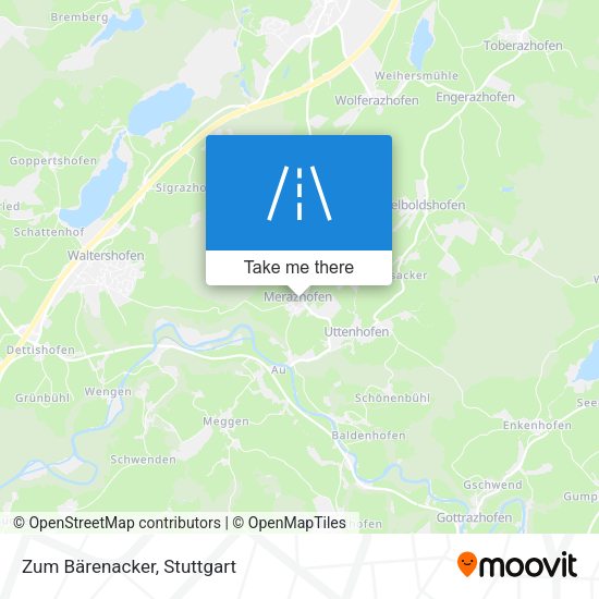 Карта Zum Bärenacker