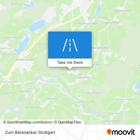 Карта Zum Bärenacker