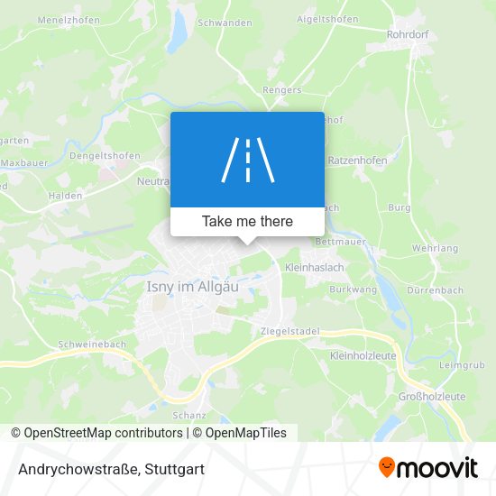 Andrychowstraße map