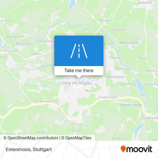 Карта Entenmoos