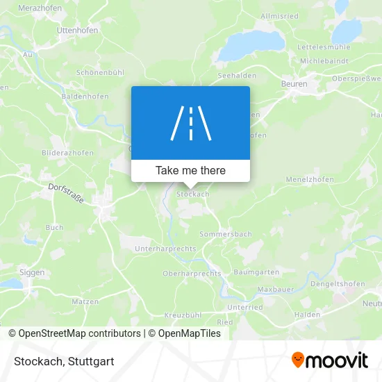 Карта Stockach