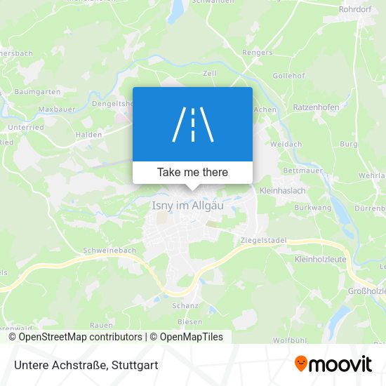 Untere Achstraße map