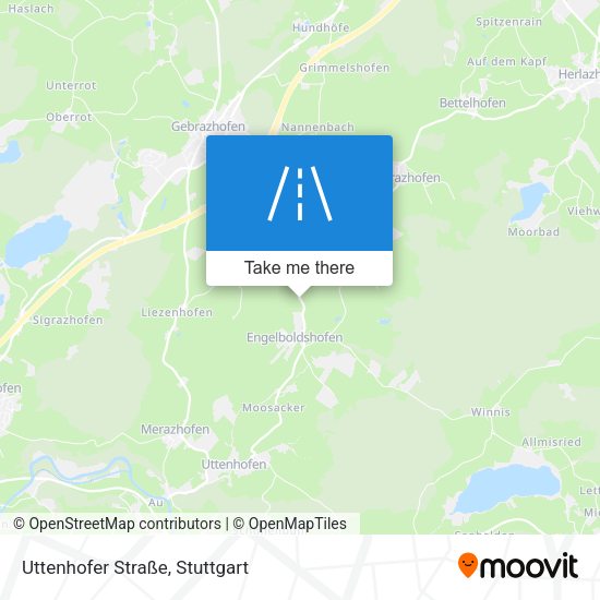 Uttenhofer Straße map