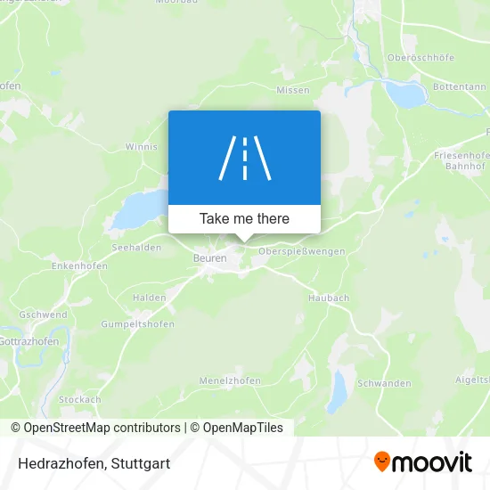 Карта Hedrazhofen