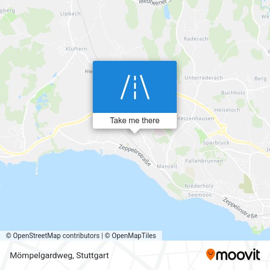 Карта Mömpelgardweg