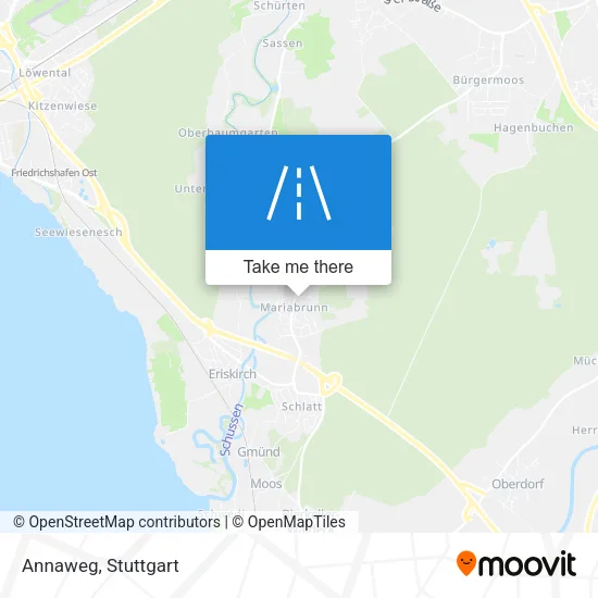 Карта Annaweg