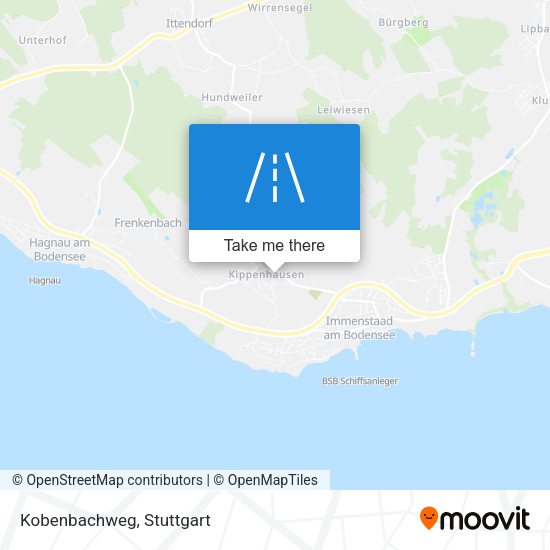 Карта Kobenbachweg