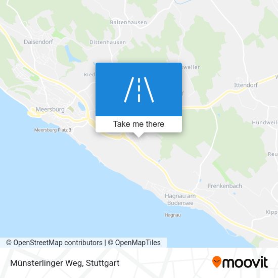 Карта Münsterlinger Weg