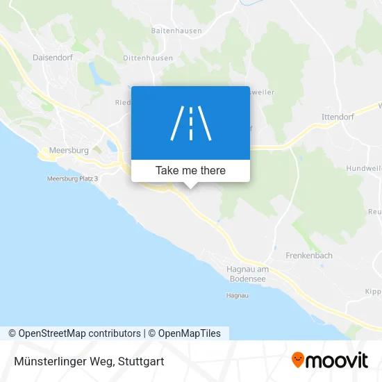 Карта Münsterlinger Weg
