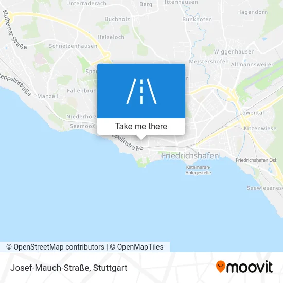 Карта Josef-Mauch-Straße