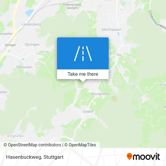 Карта Hasenbuckweg