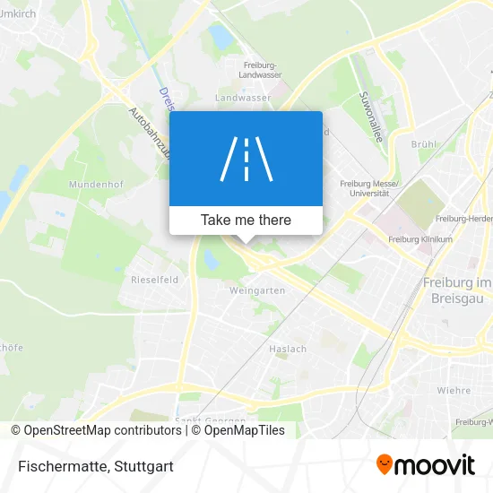 Карта Fischermatte