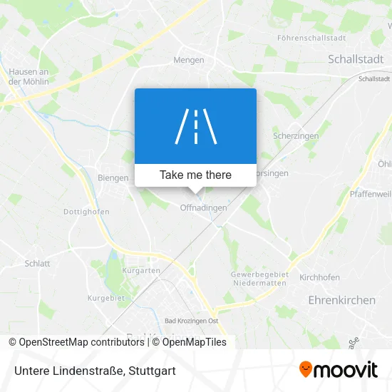 Карта Untere Lindenstraße