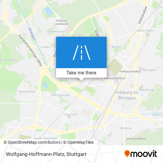 Карта Wolfgang-Hoffmann-Platz