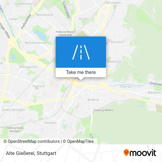 Карта Alte Gießerei