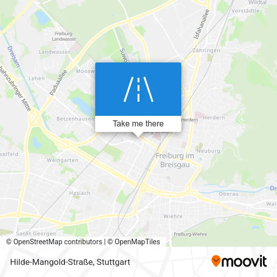 Карта Hilde-Mangold-Straße