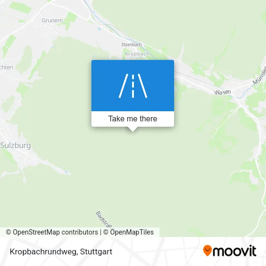 Карта Kropbachrundweg
