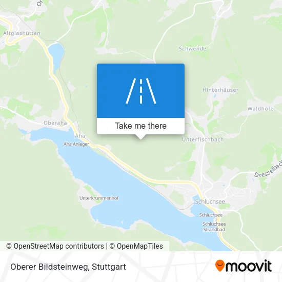 Карта Oberer Bildsteinweg