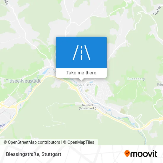 Blessingstraße map