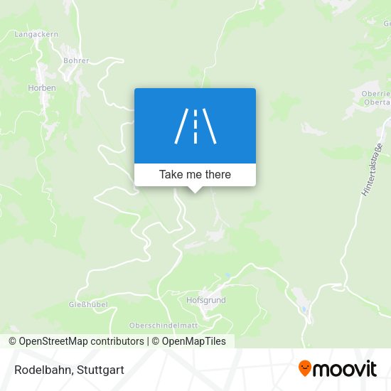 Карта Rodelbahn