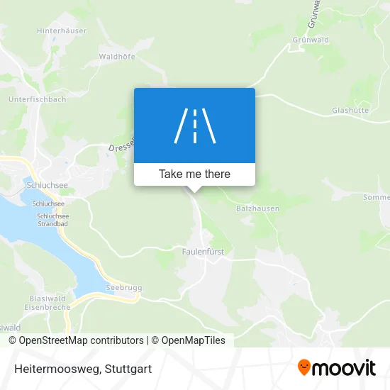 Карта Heitermoosweg