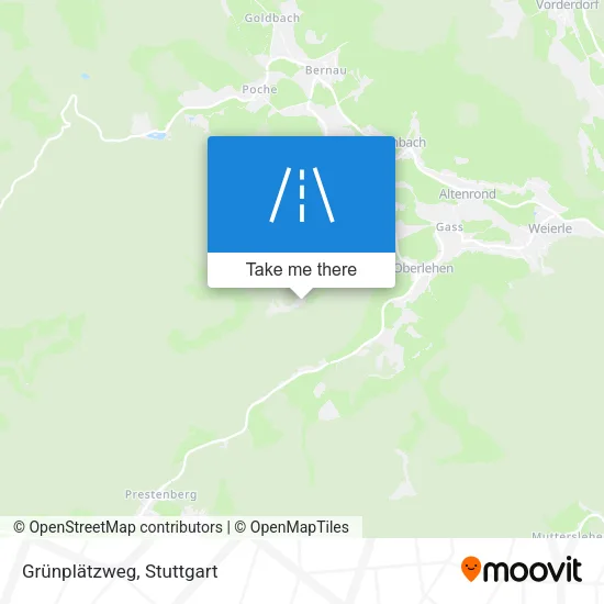 Grünplätzweg map