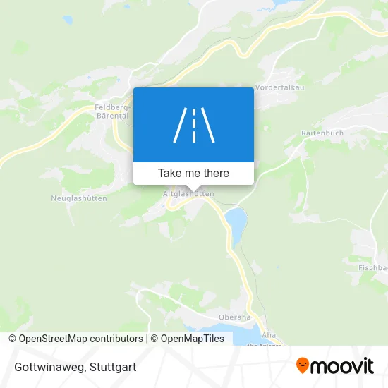 Карта Gottwinaweg