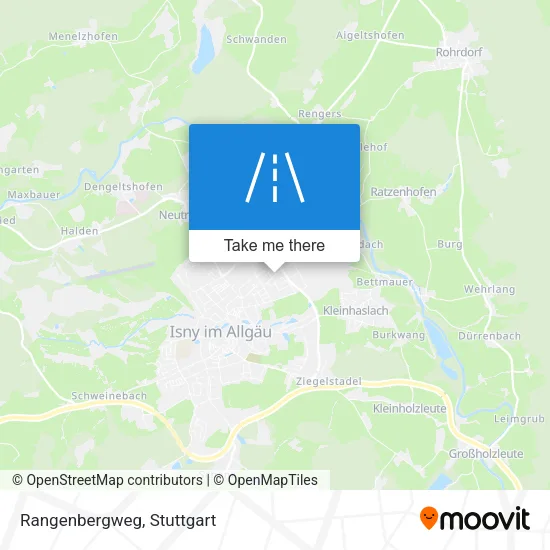 Карта Rangenbergweg