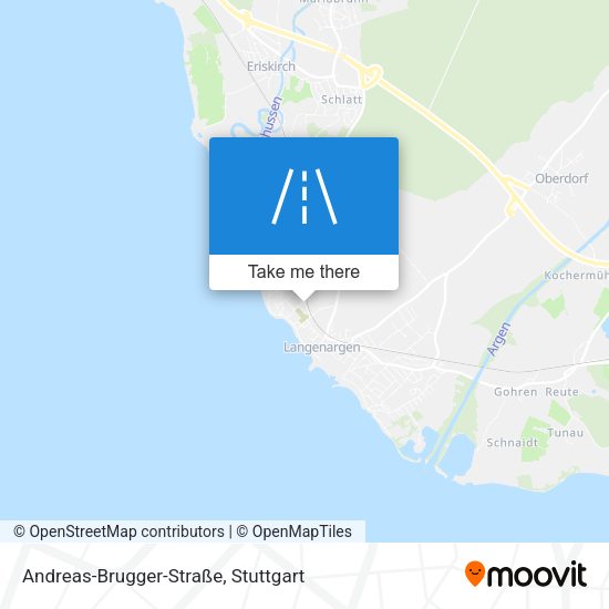 Andreas-Brugger-Straße map