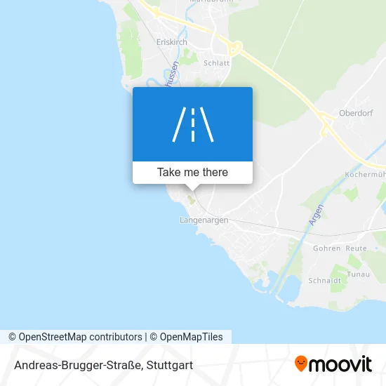 Карта Andreas-Brugger-Straße