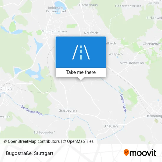 Карта Bugostraße
