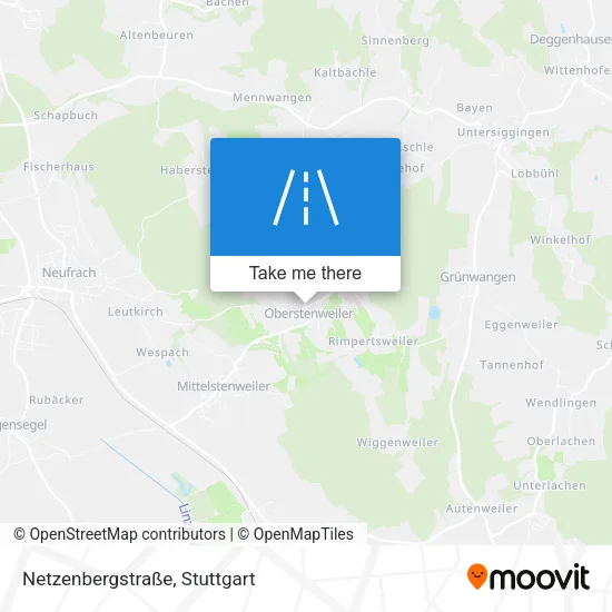 Карта Netzenbergstraße