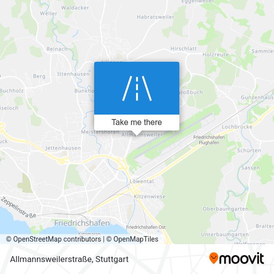 Allmannsweilerstraße map