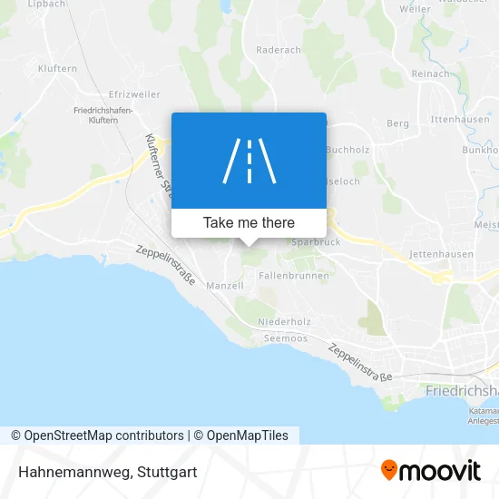 Карта Hahnemannweg