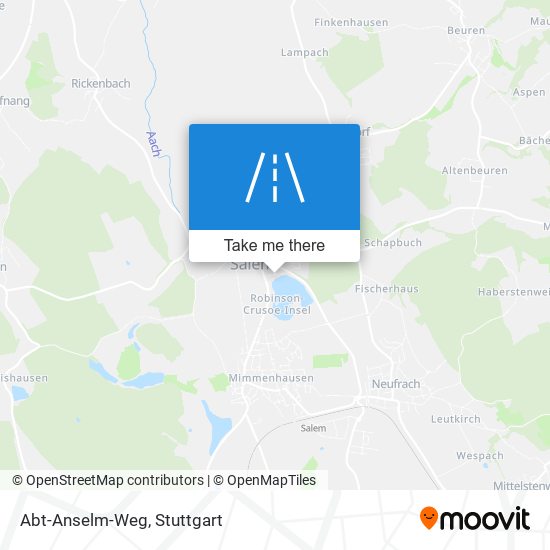 Карта Abt-Anselm-Weg