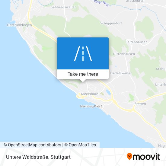 Untere Waldstraße map
