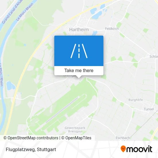 Карта Flugplatzweg