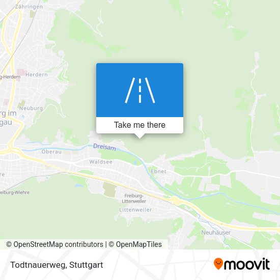 Карта Todtnauerweg