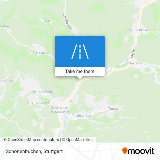 Schönenbuchen map