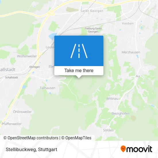Карта Stellibuckweg