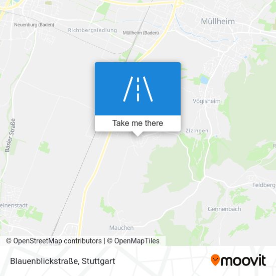 Blauenblickstraße map