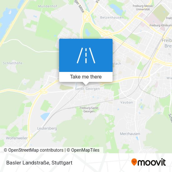 Basler Landstraße map