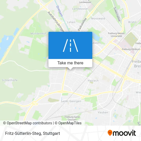 Карта Fritz-Sütterlin-Steg