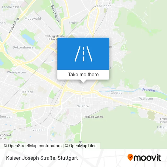 Карта Kaiser-Joseph-Straße