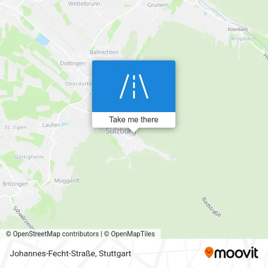 Карта Johannes-Fecht-Straße