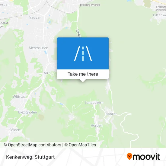 Карта Kenkenweg